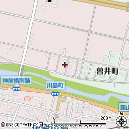 三重県四日市市高角町1477-3周辺の地図