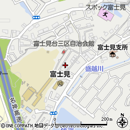 滋賀県大津市富士見台47-17周辺の地図