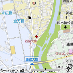 兵庫県西脇市西脇1142-1周辺の地図