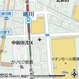 愛知県知多郡東浦町緒川旭7周辺の地図