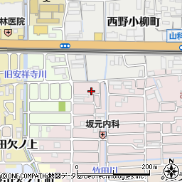 京都府京都市山科区西野大鳥井町78-16周辺の地図