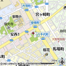 報土寺周辺の地図