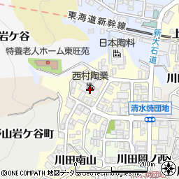 西村陶業株式会社周辺の地図