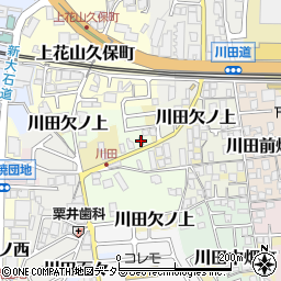 京都山科川田郵便局 ＡＴＭ周辺の地図