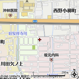 京都府京都市山科区西野大鳥井町78-3周辺の地図