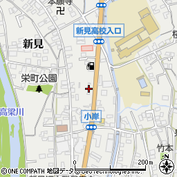 岡山県新見市新見725周辺の地図