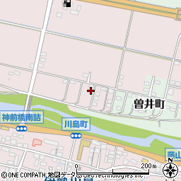 三重県四日市市高角町1477-1周辺の地図