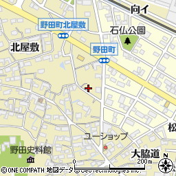 愛知県刈谷市野田町石仏31周辺の地図