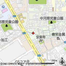 京都府京都市南区吉祥院中河原西屋敷町周辺の地図