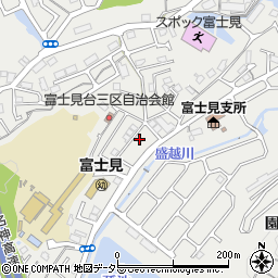 滋賀県大津市富士見台46-23周辺の地図