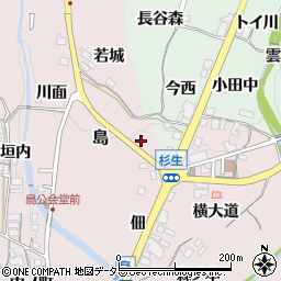 兵庫県川辺郡猪名川町島28周辺の地図