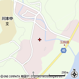 島根県川本町（邑智郡）中三島周辺の地図