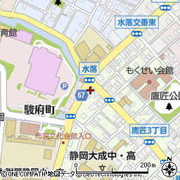 有限会社お茶の勝山園　本店周辺の地図