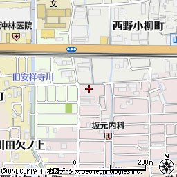 京都府京都市山科区西野大鳥井町78-9周辺の地図