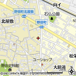 愛知県刈谷市野田町石仏35周辺の地図