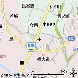 兵庫県川辺郡猪名川町鎌倉横大道周辺の地図
