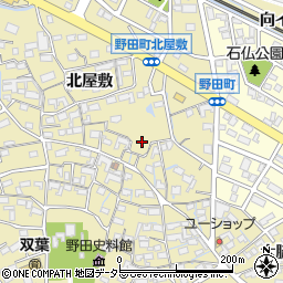 愛知県刈谷市野田町北屋敷27周辺の地図
