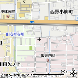 京都府京都市山科区西野大鳥井町78-8周辺の地図