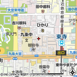 京都府京都市南区西九条川原城町35周辺の地図