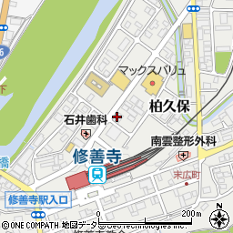 静岡銀行修善寺支店周辺の地図