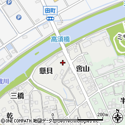 愛知県刈谷市高須町懸貝18-6周辺の地図
