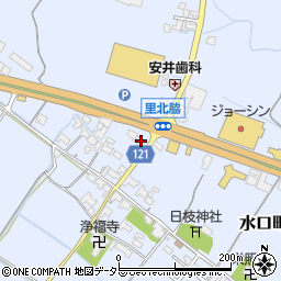 滋賀県甲賀市水口町北脇1356周辺の地図