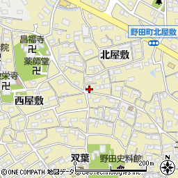 愛知県刈谷市野田町北屋敷1周辺の地図