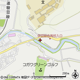 静岡県伊豆市柏久保873-2周辺の地図