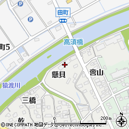 愛知県刈谷市高須町懸貝15周辺の地図