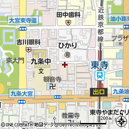 京都府京都市南区西九条川原城町39周辺の地図