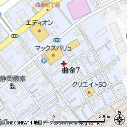 新栄自動車周辺の地図