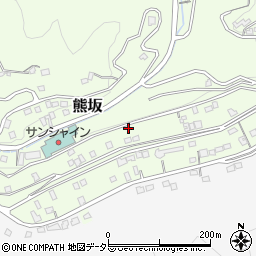 静岡県伊豆市熊坂1255-256周辺の地図