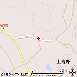 兵庫県三田市上青野414周辺の地図