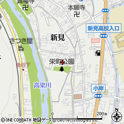 岡山県新見市新見73周辺の地図