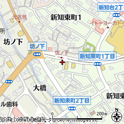 高木ゼミ知多本校　新知校周辺の地図