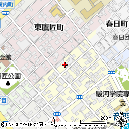 静岡県静岡市葵区音羽町2周辺の地図