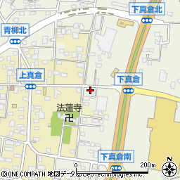 千葉県館山市下真倉257周辺の地図