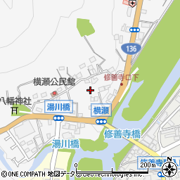 静岡県伊豆市修善寺277-2周辺の地図