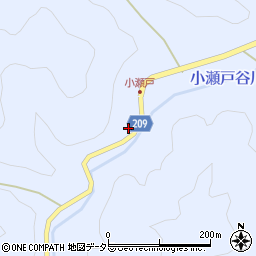 静岡県静岡市葵区小瀬戸1697-1周辺の地図