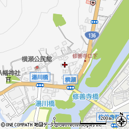 静岡県伊豆市修善寺277周辺の地図