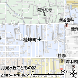 ポーラ化粧品　東山崎営業所周辺の地図