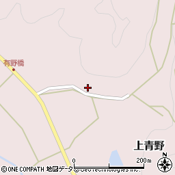 兵庫県三田市上青野413周辺の地図