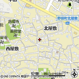 愛知県刈谷市野田町北屋敷55周辺の地図