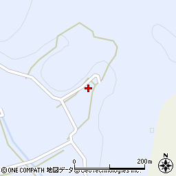 愛知県新城市作手高里（松風呂）周辺の地図