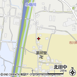兵庫県神崎郡市川町北田中60周辺の地図
