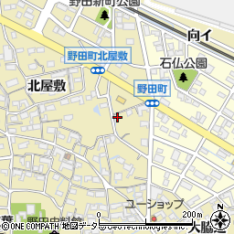 愛知県刈谷市野田町石仏22周辺の地図