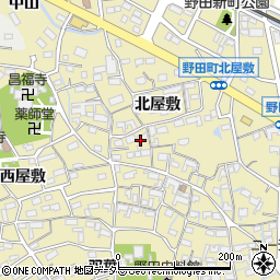 愛知県刈谷市野田町北屋敷50周辺の地図
