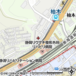 静岡県引越専門協同組合　本部センター周辺の地図