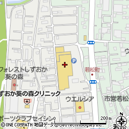ＤＣＭ静岡柳町店周辺の地図
