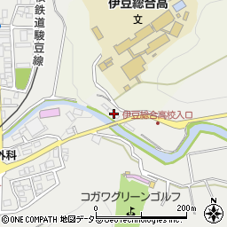 静岡県伊豆市柏久保873-1周辺の地図